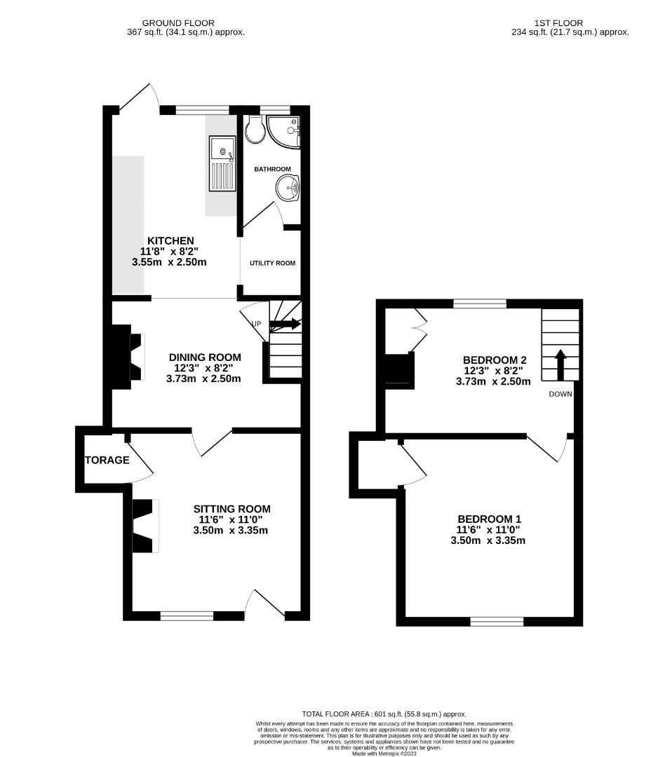 Floorplans For Mission Road, Diss