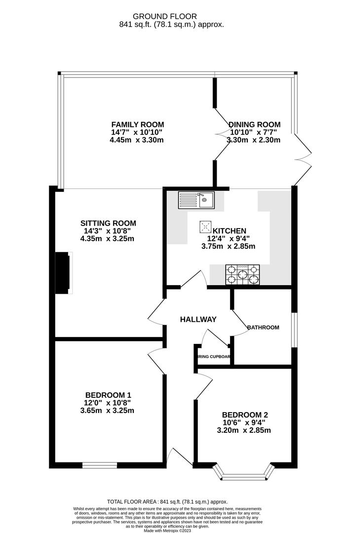 Floorplans For Belmore Close, Norwich