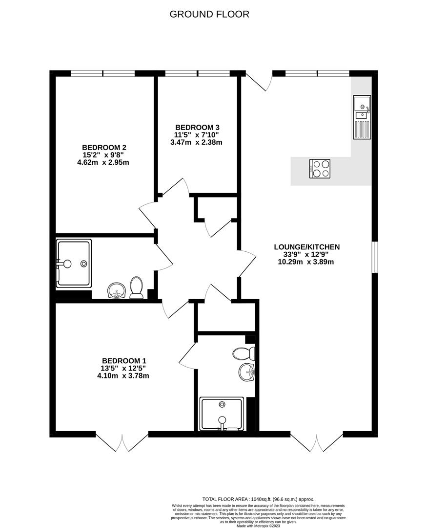 Floorplans For St. Marys Court, Crostwick, Norwich
