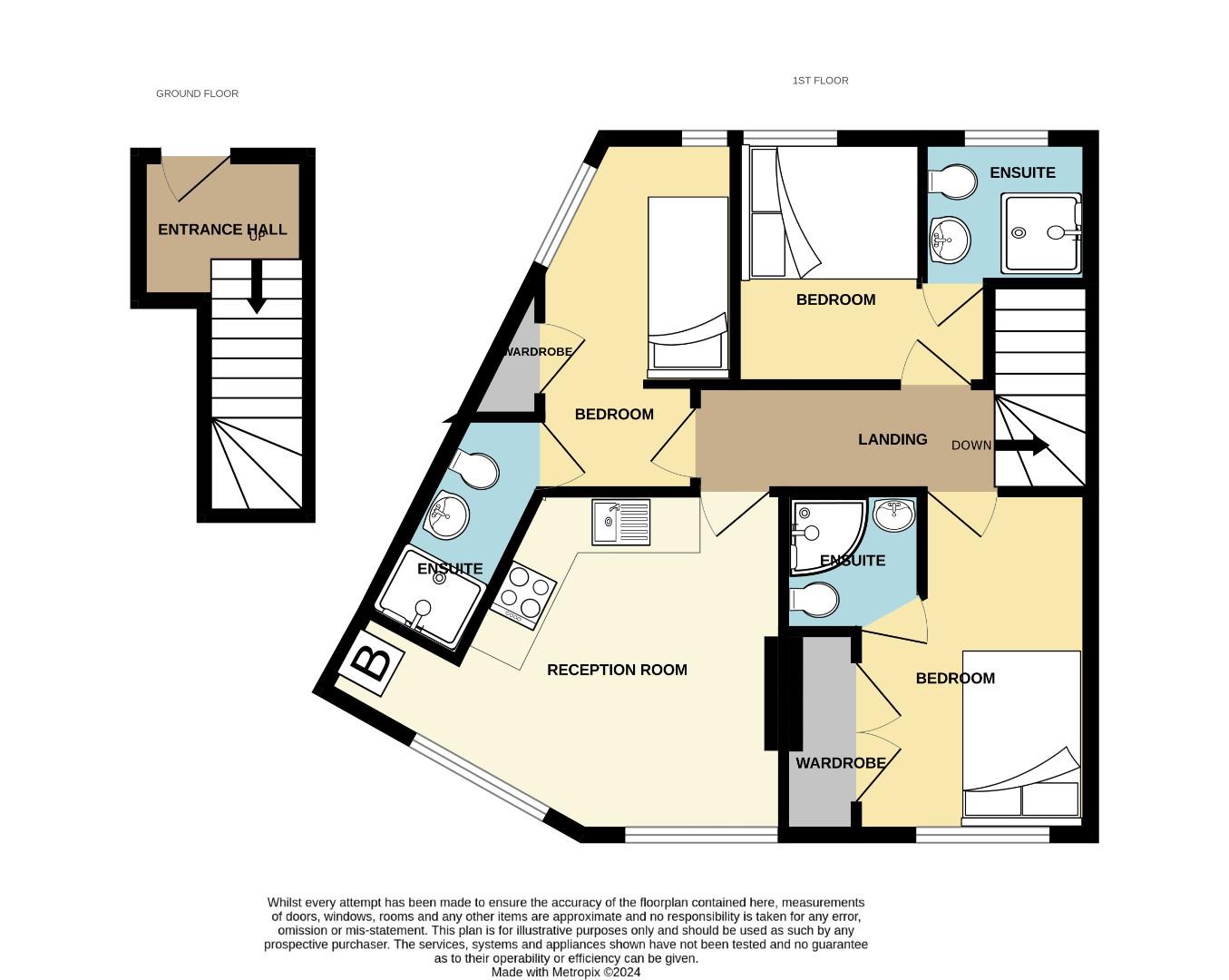 Floorplans For Park Lane, Norwich