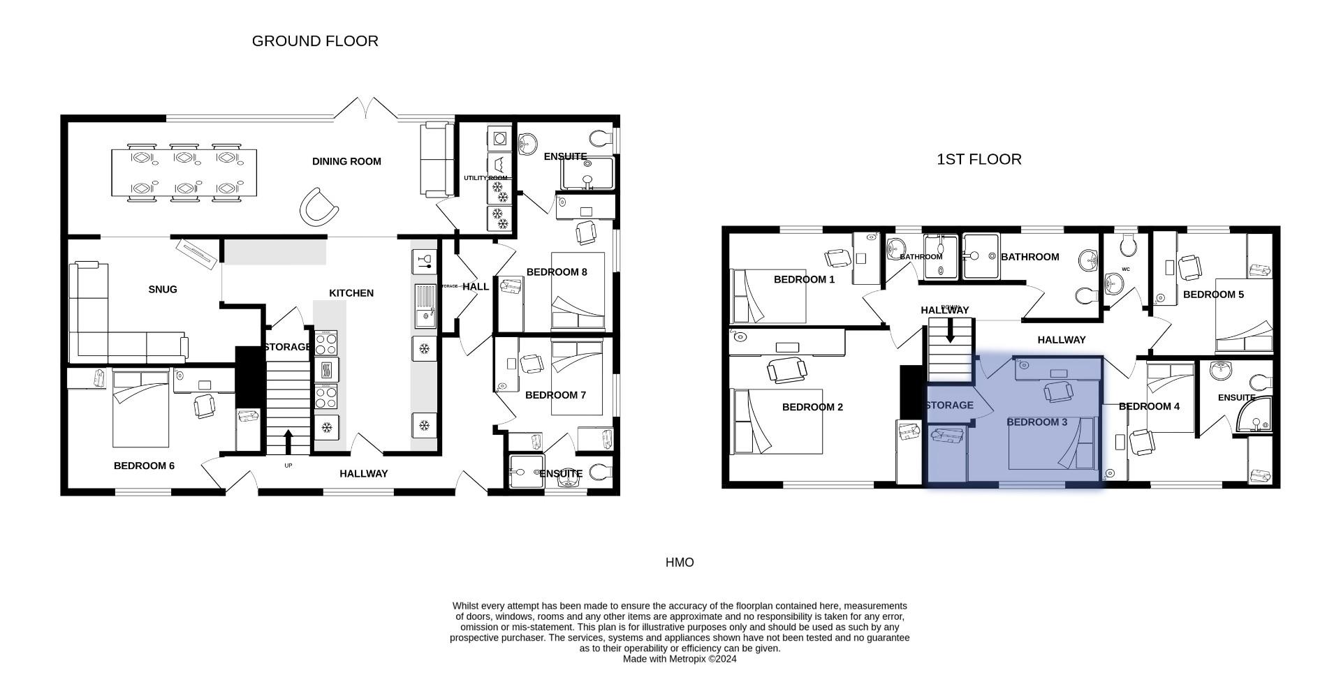 Floorplans For Savery Close, Norwich