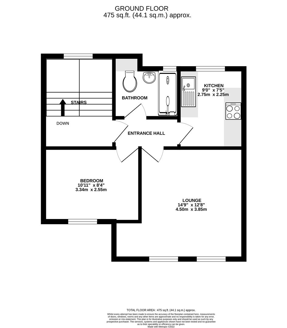 Floorplans For Crown Road, Great Yarmouth