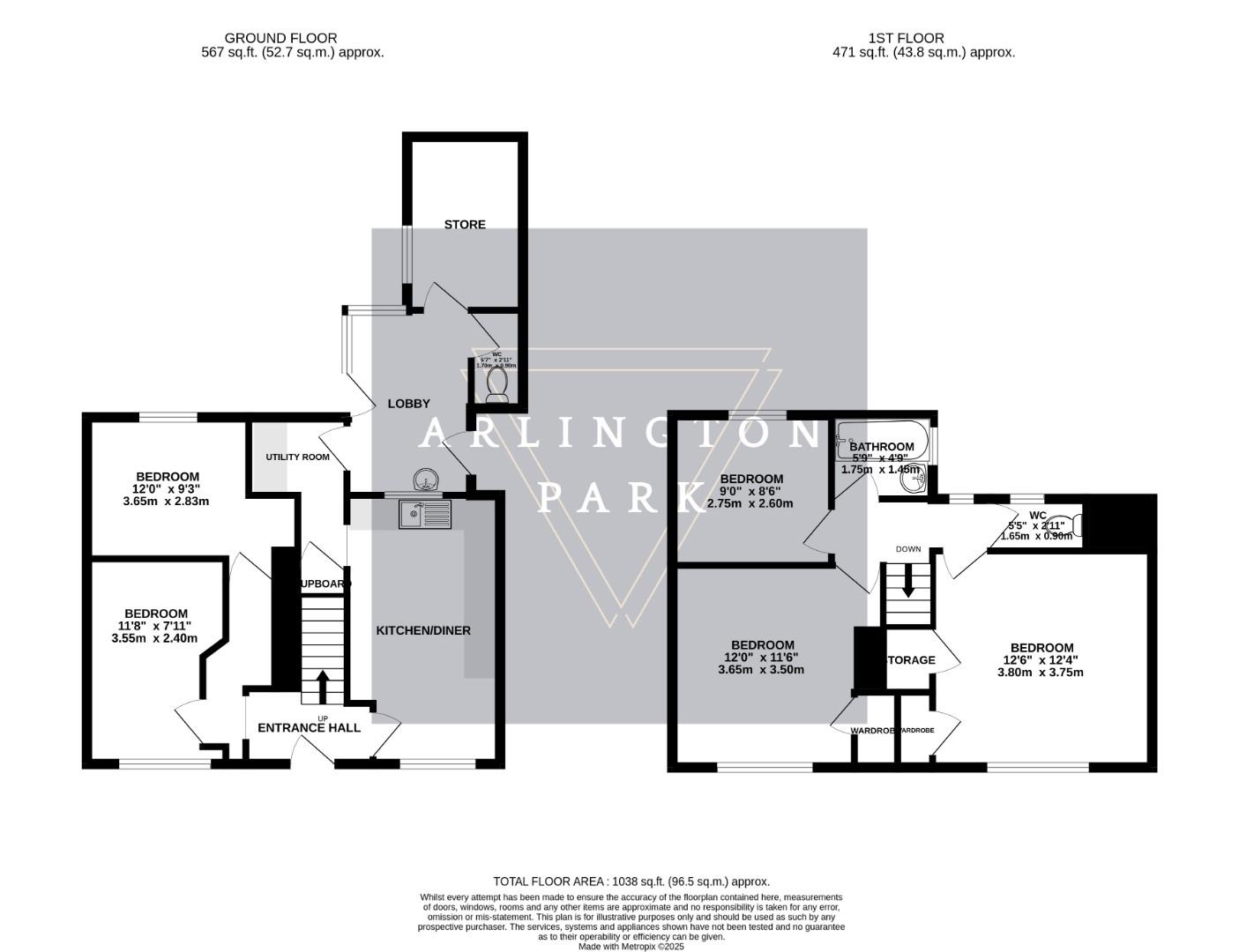 Floorplans For Taylor Road, Norwich