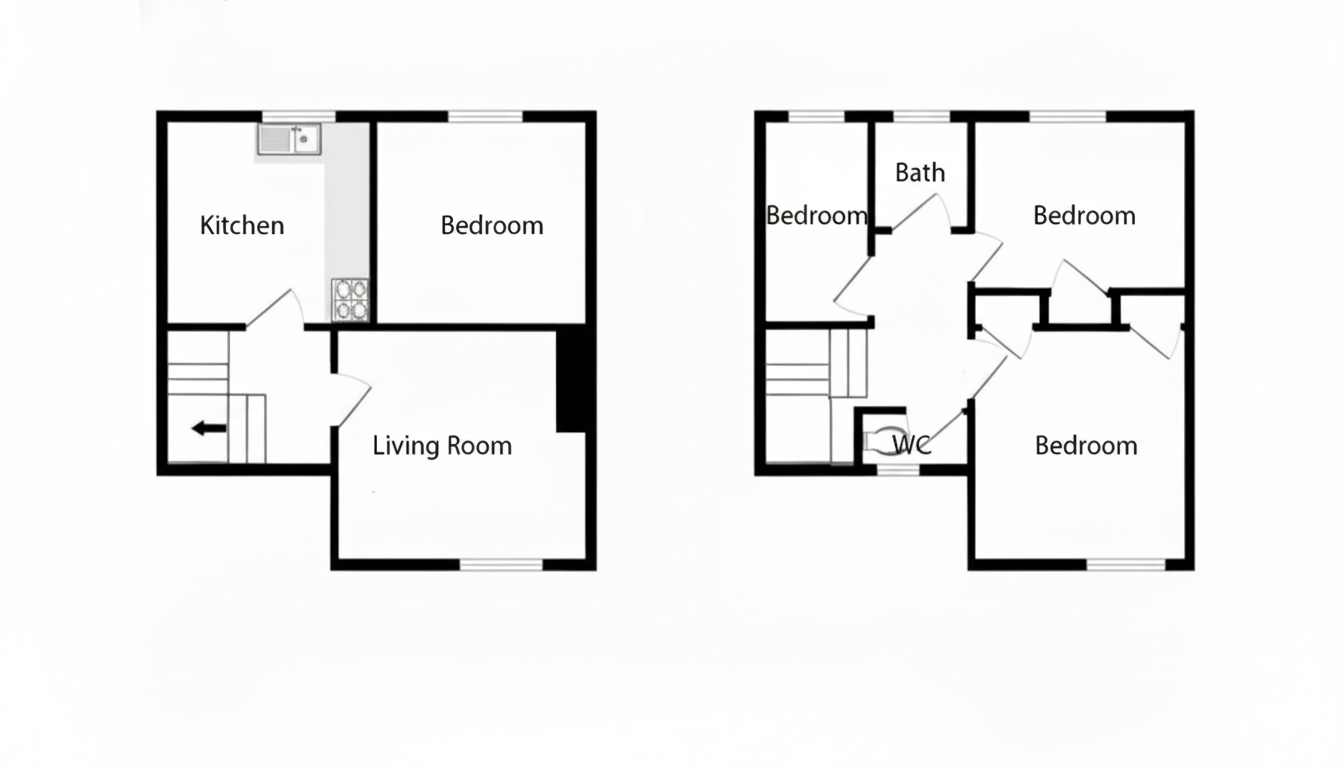 Floorplans For Mottram Close, Norwich