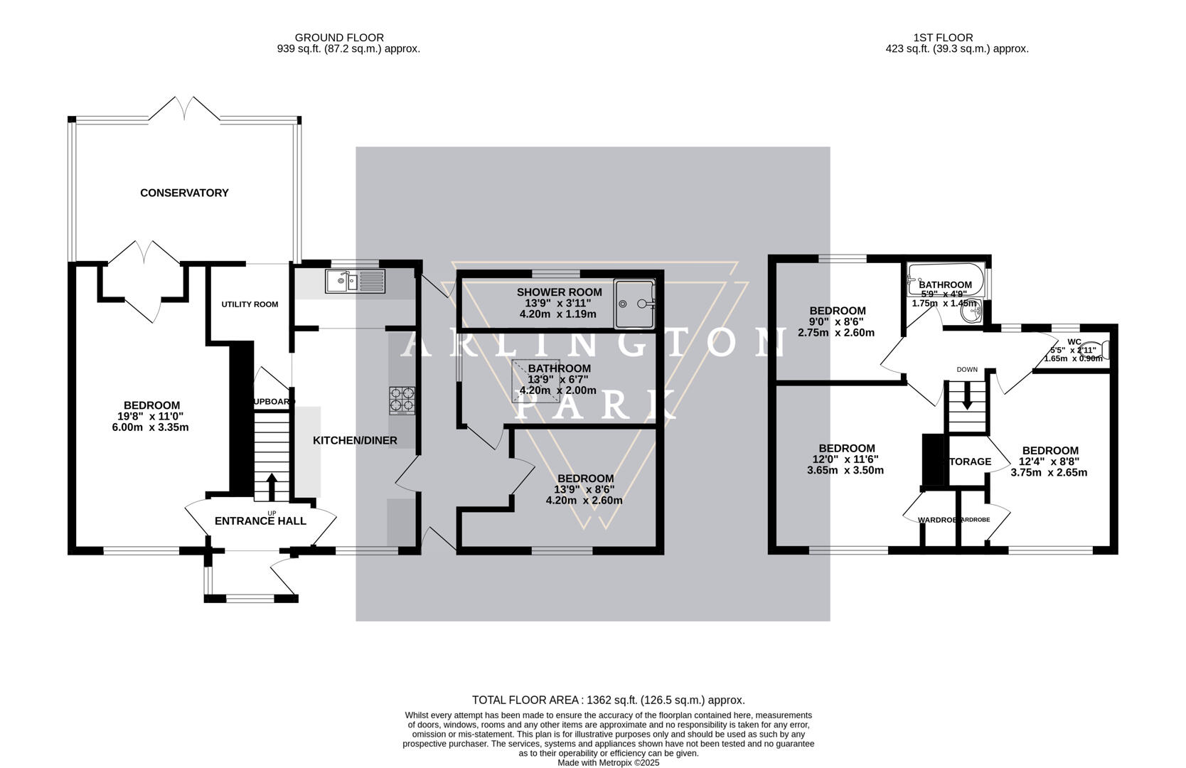 Floorplans For Wordsworth Road, Norwich