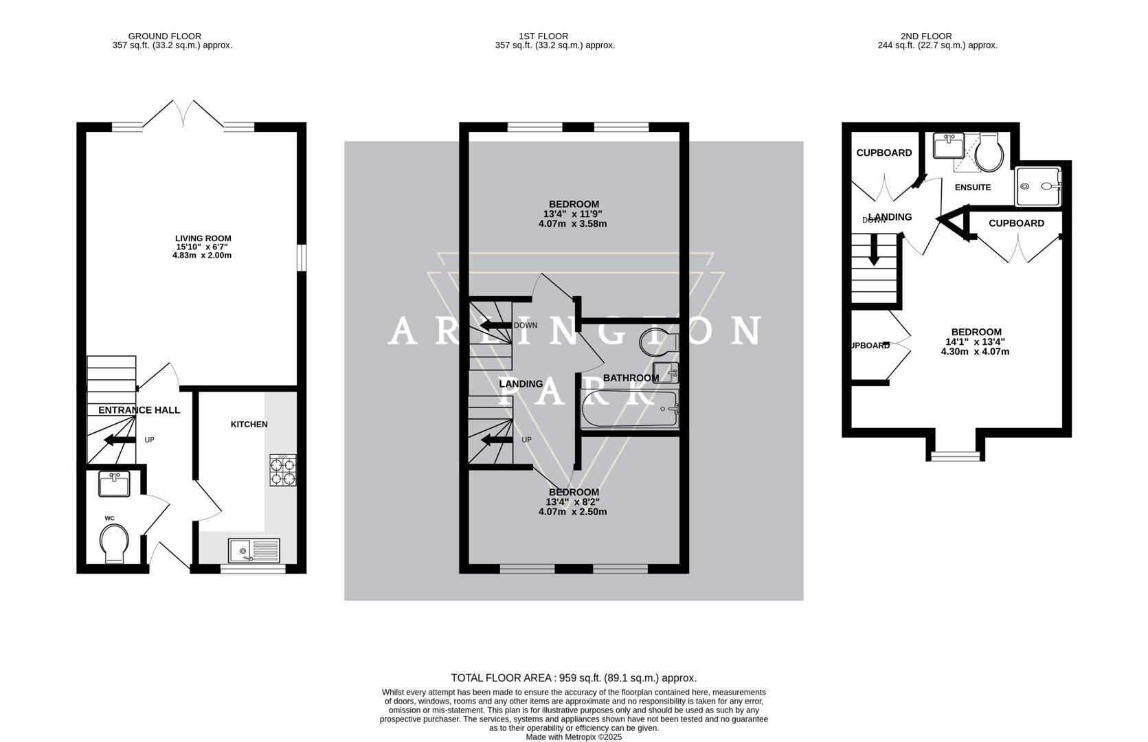 Floorplans For Thacker Way, Norwich
