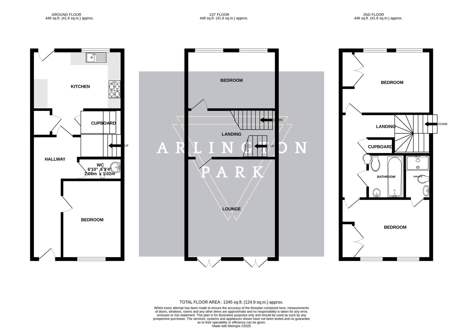 Floorplans For Caddow Road, Norwich