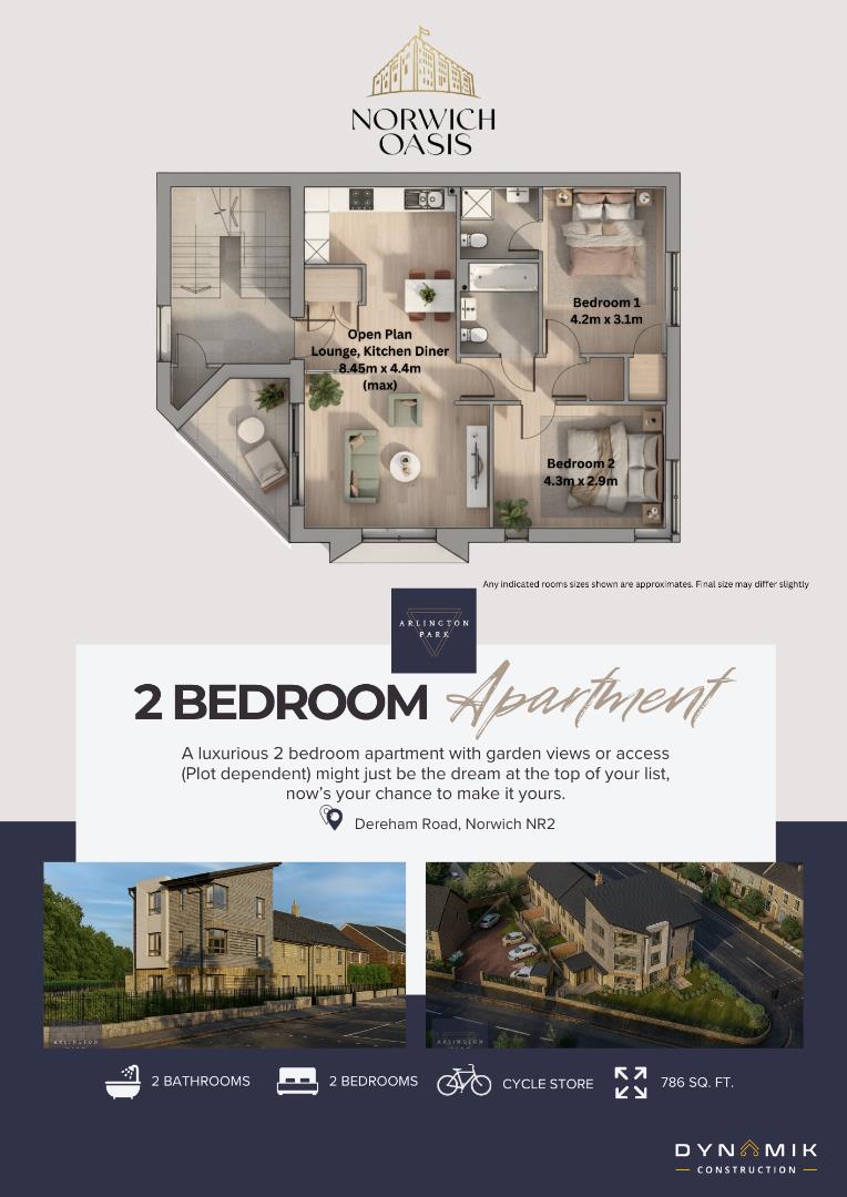 Floorplans For 238a Dereham Rd, Norwich
