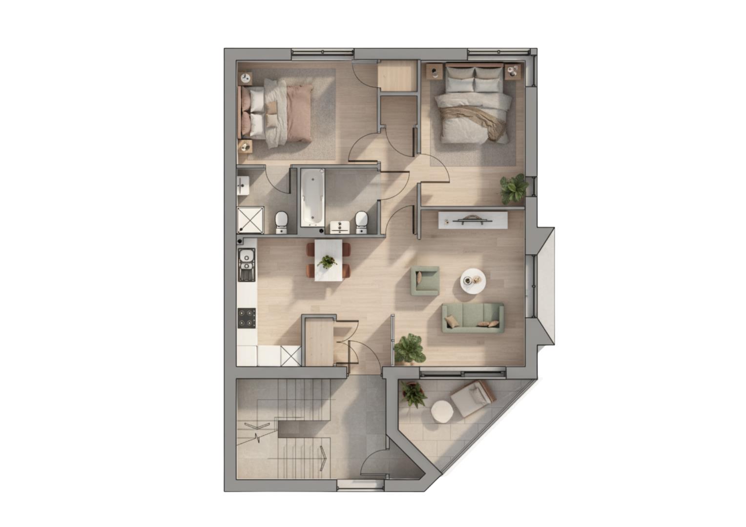 Floorplans For 238a Dereham Rd, Norwich