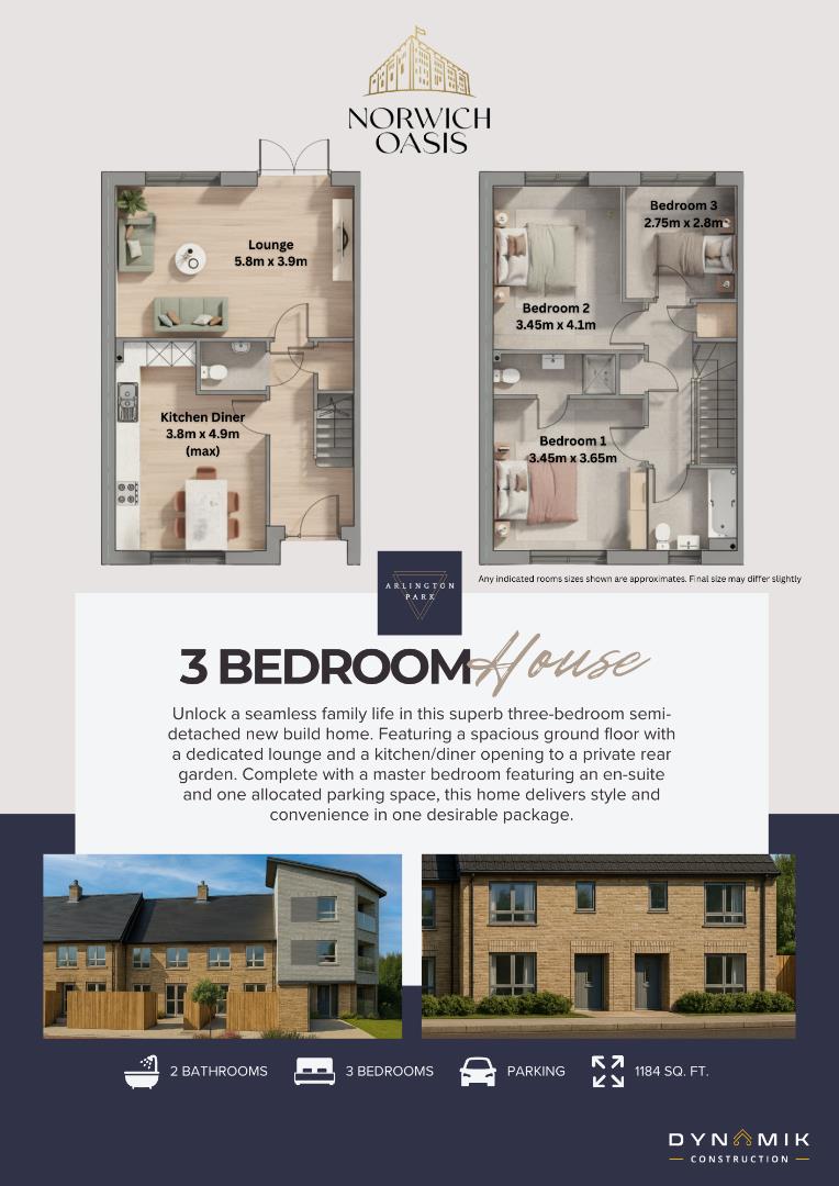 Floorplans For 238a Dereham Rd, Norwich