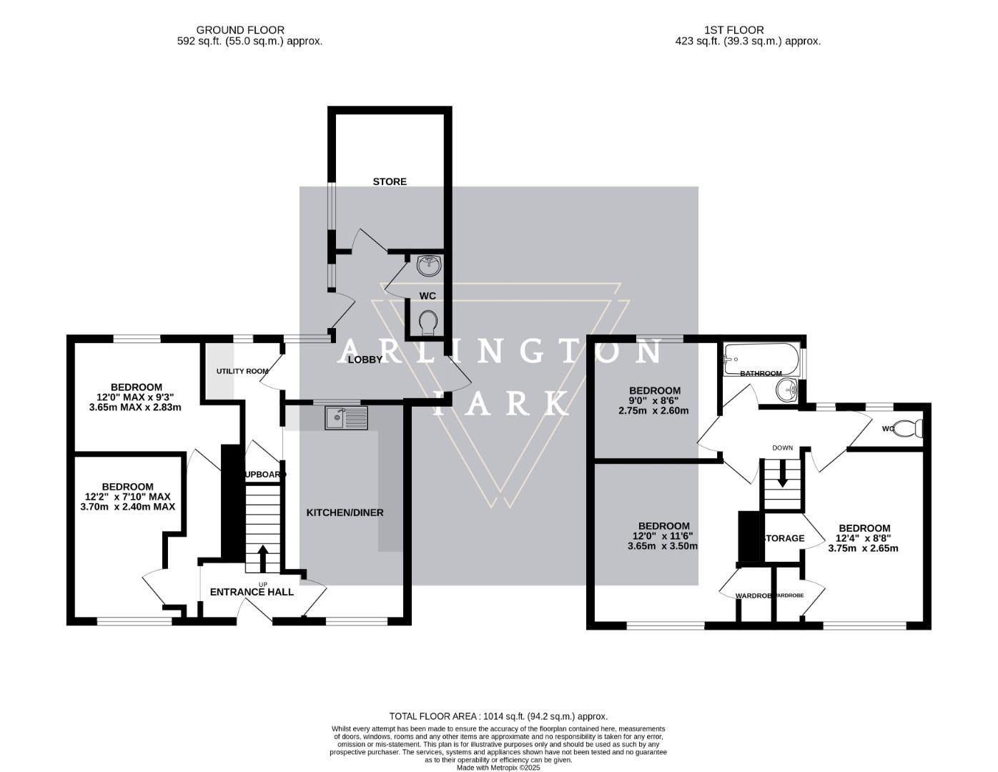 Floorplans For Calthorpe Road, Norwich