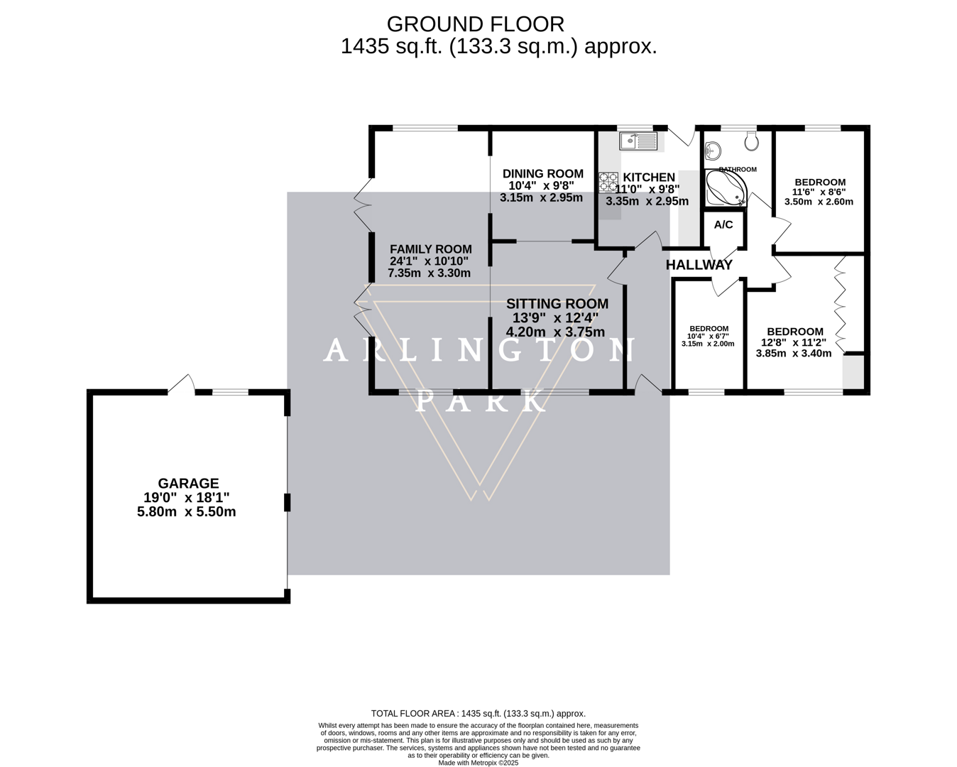 Floorplans For Millers Way, Horsford, Norwich