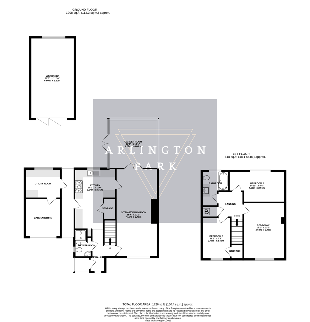 Floorplans For The Street, Honing, Norfolk