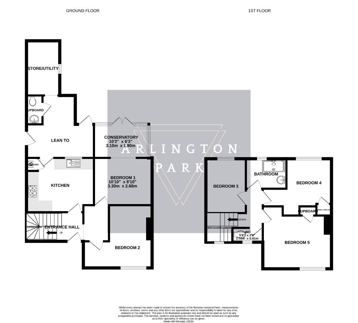 Floorplans For Grasmere Close, Norwich