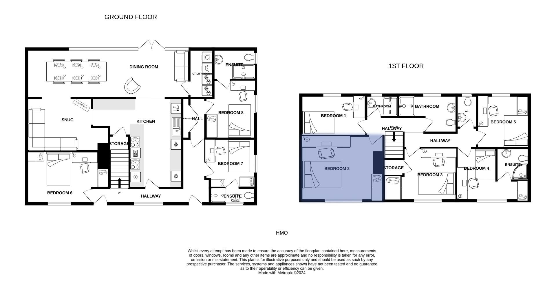 Floorplans For Savery Close, Norwich