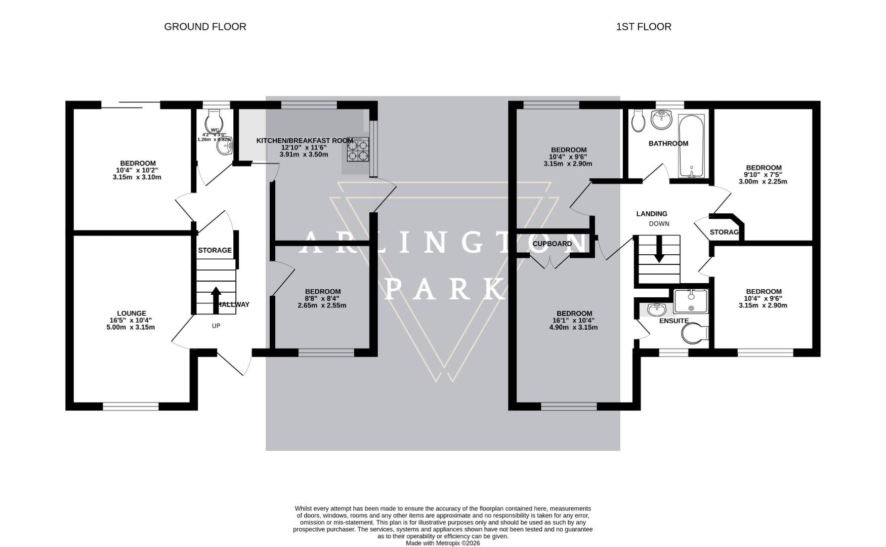 Floorplans For Mardle Street, Norwich