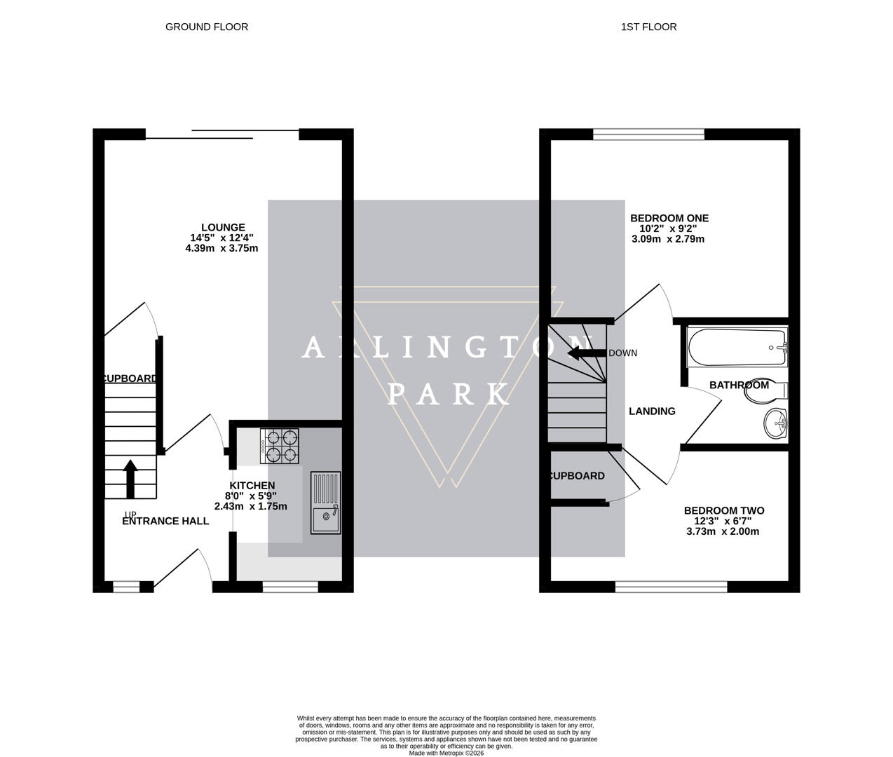 Floorplans For Lisbon Road, Dereham