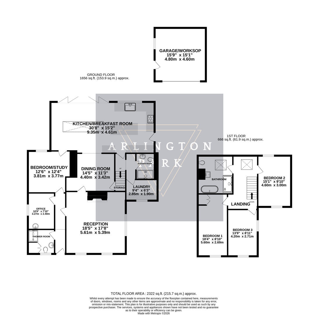 Floorplans For Westgate, Hevingham, Norwich