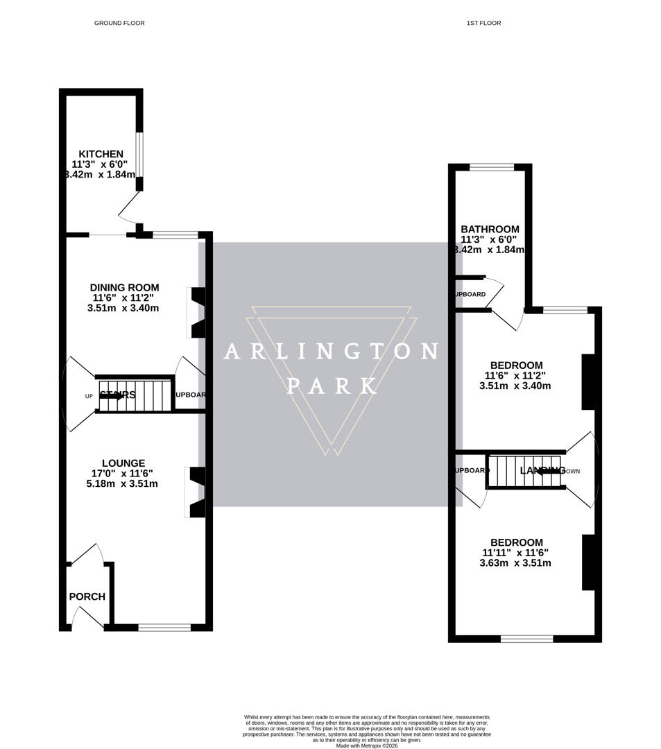 Floorplans For Knowsley Road, Norwich